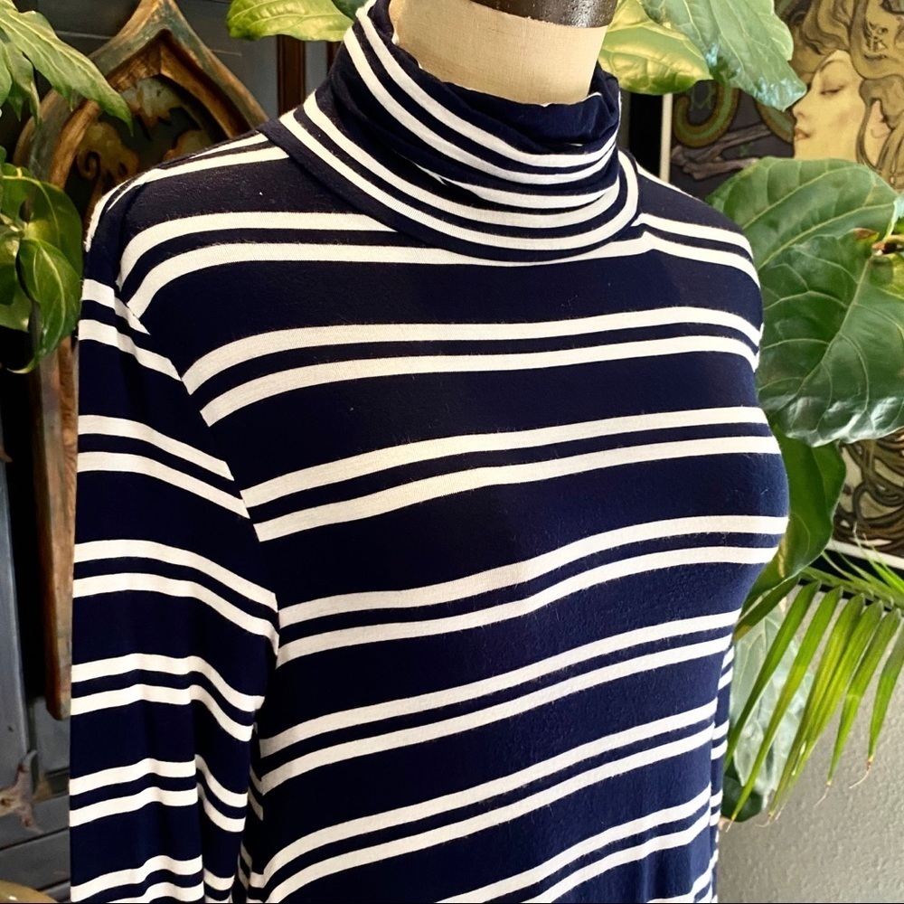 Anthropologie Turtleneck Swing Dress - Picture 13 of 14